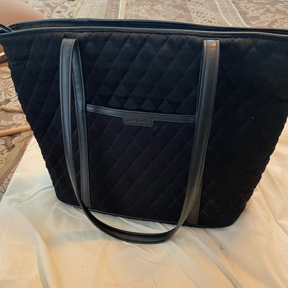 Vera Bradley Small Tote - Black
